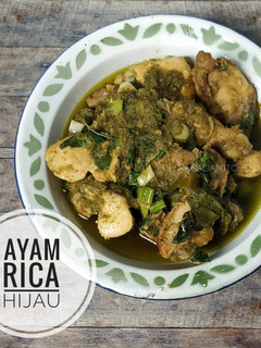 Foto resep Ayam Rica Hijau