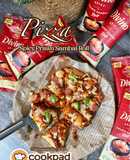 Pizza Spicy Prawn Sambal Roll
