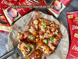 Pizza Spicy Prawn Sambal Roll