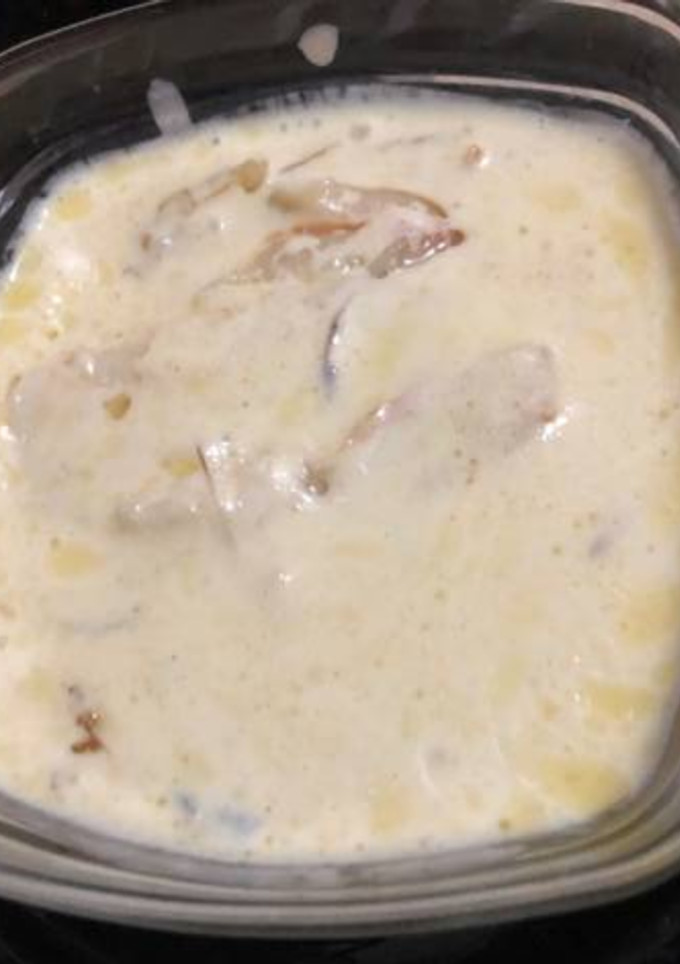 Una foto de Bacalao confitado en olla de cocción lenta