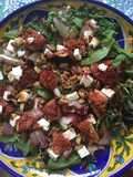 Fig and feta salad - vegetarian