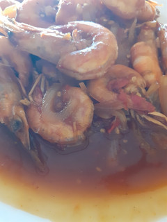 Foto resep Udang saos asam, manis, pedas