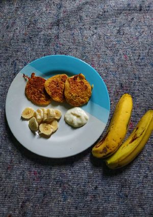 Foto resep Banana pancake mpasi 8+