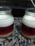 Triffle light con frutillas sin cocción