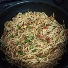 A picture of Spaghetti.