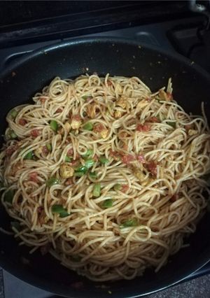 A picture of Spaghetti.