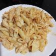 معکرونة بصوص تومات وصوص بیشامال 😍👌