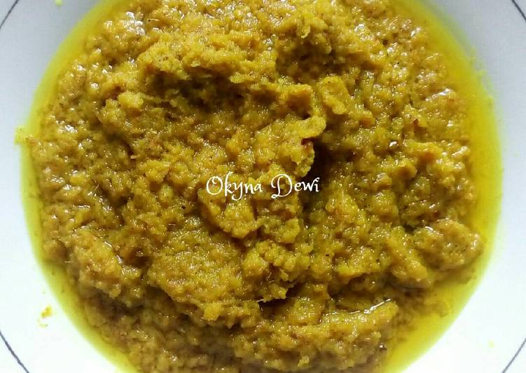 Resep Bumbu Dasar Kuning oleh Okyna Dewi - Cookpad