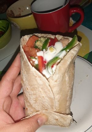 Una foto de Fajitas de atún