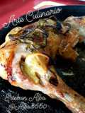 Pata muslo al horno