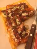 Pizza keto sin harinas