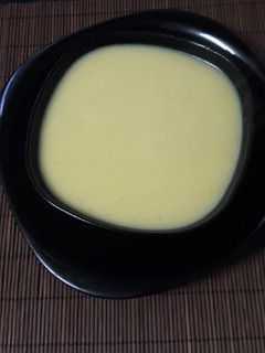 Una foto de Crema de coliflor al curry