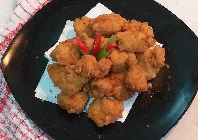 Resep Ayam Pop Corn Oleh Tati Noerh Cookpad