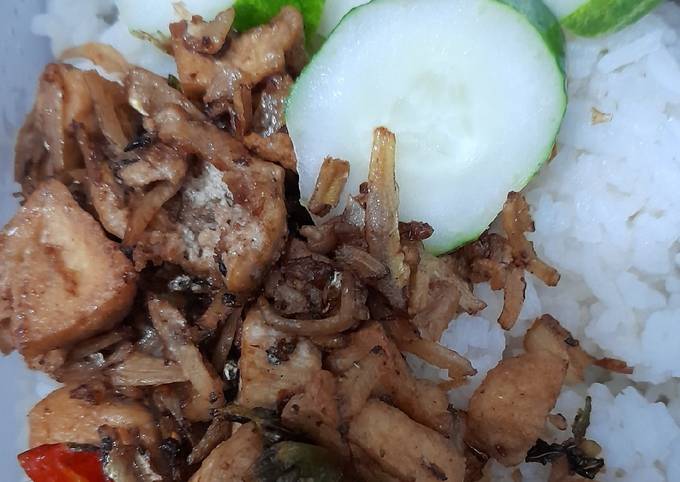 Nasi Uduk Teri Tahu