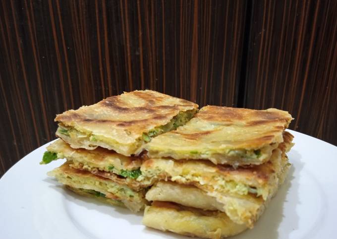 Martabak telor., Kulit homemade