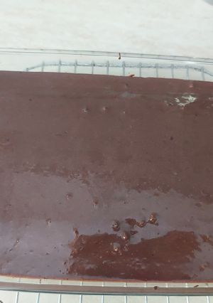 Φωτογραφία της συνταγής Ζουμερή, εύκολη και οικονομική σοκολατόπιτα