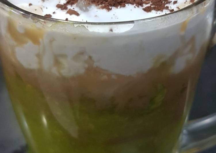 Ice Avocado coffee ketofy