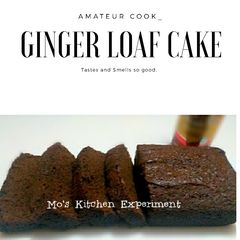 A picture of Ginger Loaf Cake.