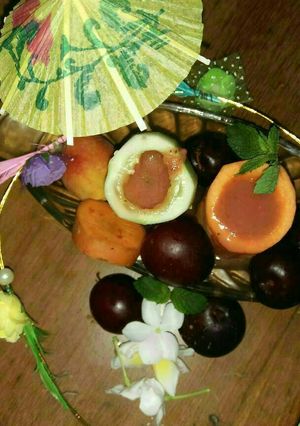 A picture of Mix fruit punch.