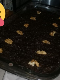 صورة لوصفة بسبوسة بالشوكولاته