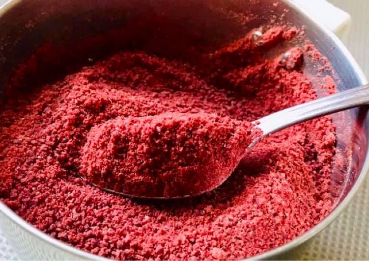 Recipe of Quick Beetroot Malt/Health mix with video link