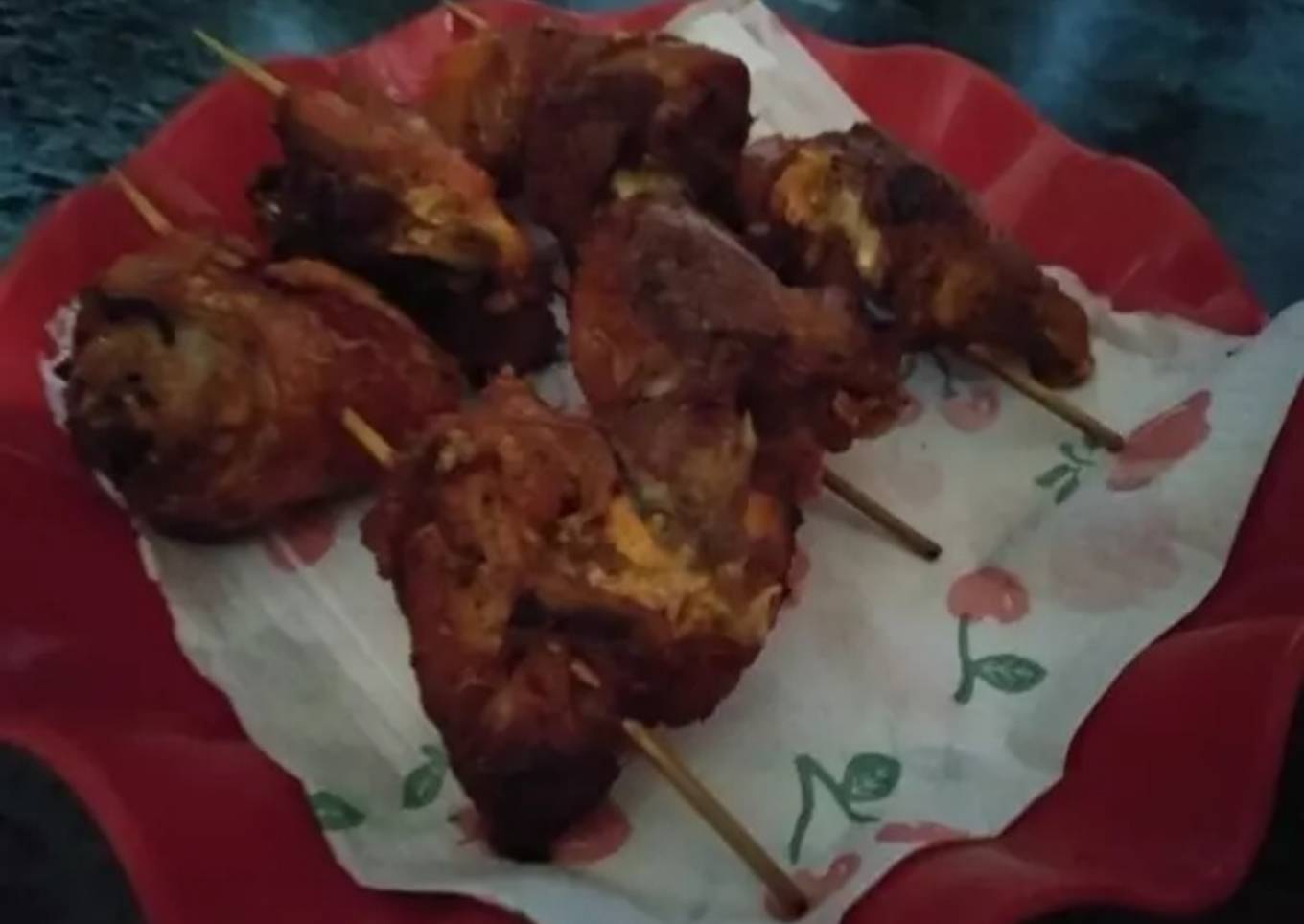 Restaurant style fried chicken tikka