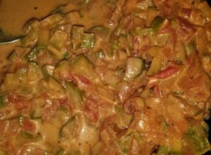 Una foto de Karla's Calabacitas con crema a mi estilo..