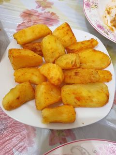 صورة لوصفة بطاطا ويدجز 🥔🥔🥔