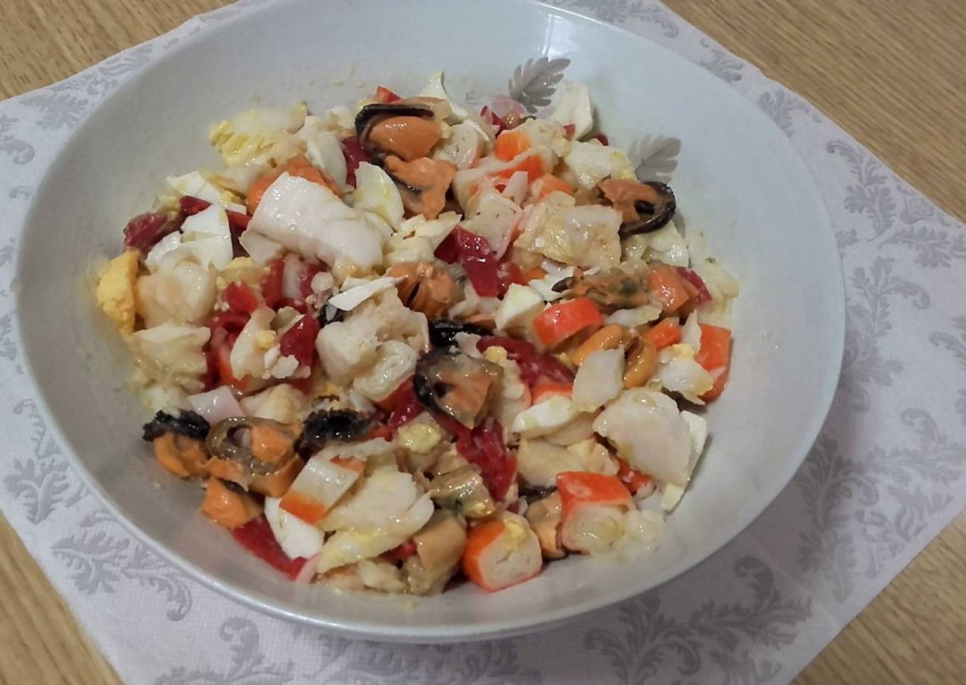 Salpicón de pescado y marisco