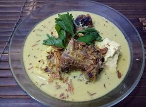 Foto resep Ikan asap kamal dan tahu santa