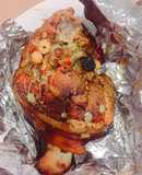 Chân giò nướng giấy bạc