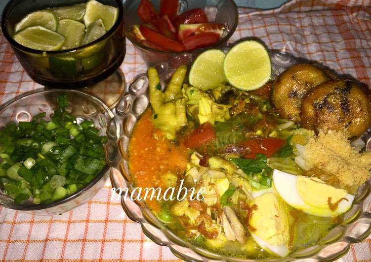 Cara Gampang Membuat Soto ayam koya, Menggugah Selera