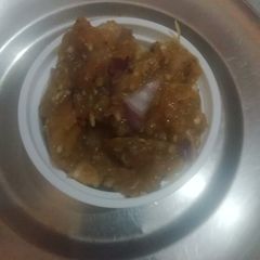 A picture of Baingan chokha.