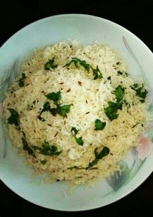 A picture of Jeera Rice.