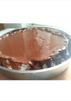 電鍋Oreo巧克力蛋糕 [無油/麵粉/糖] 的食譜成品照片
