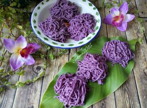 Foto resep Mie ubi ungu