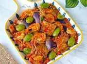 Gambar balado udang pete
