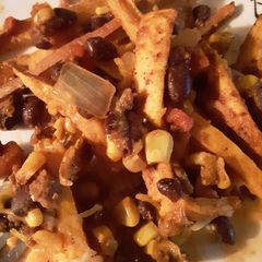 A picture of Chili Sweet Potato Fries GF.