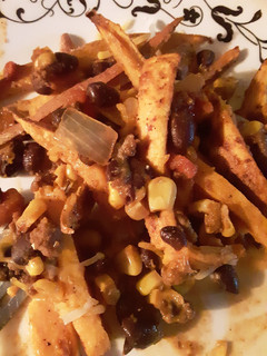 A picture of Chili Sweet Potato Fries GF.