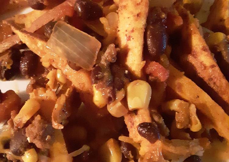 Chili Sweet Potato Fries Chili Sweet Potato Fries