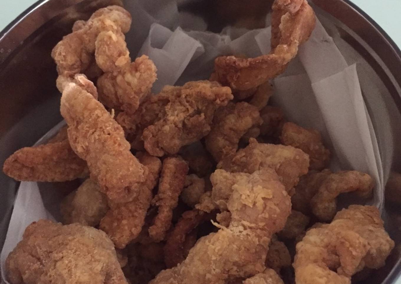 Kulit Ayam Crispy Simple