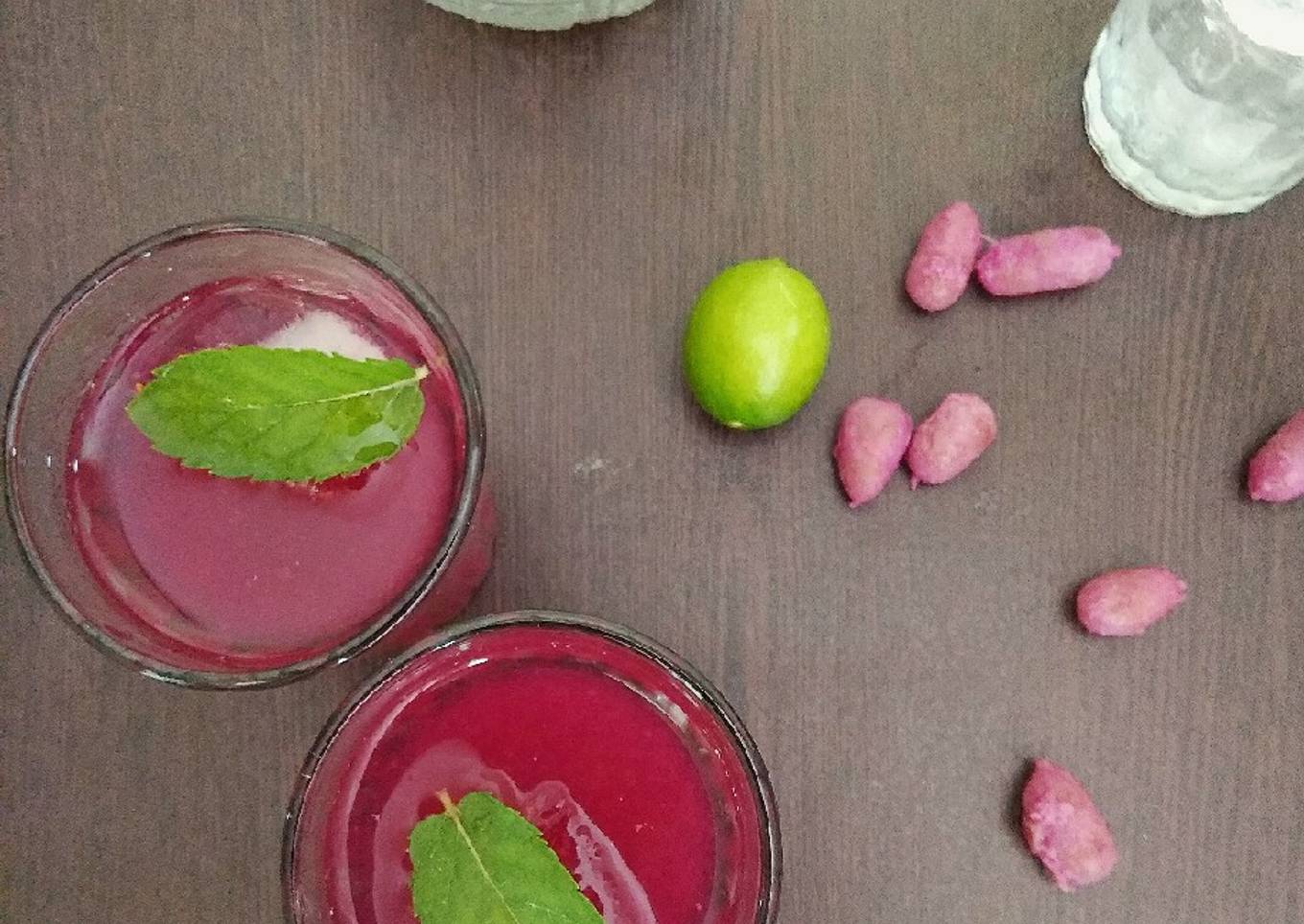 Jamun Panna : A summer cooler