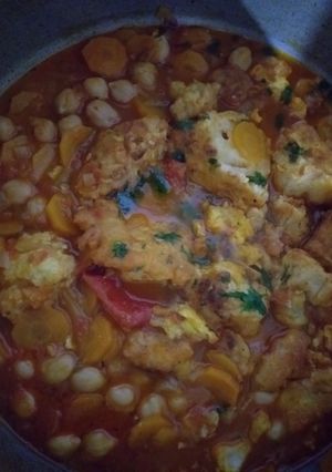 Une photo de Tajine de chou-fleur façon maman