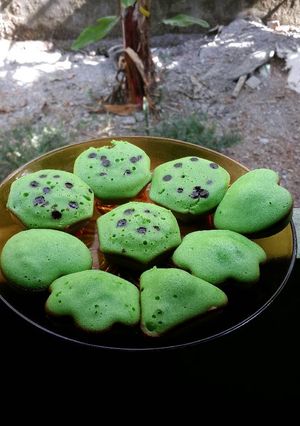 Foto resep Kue Cubit Pandan Chocochips