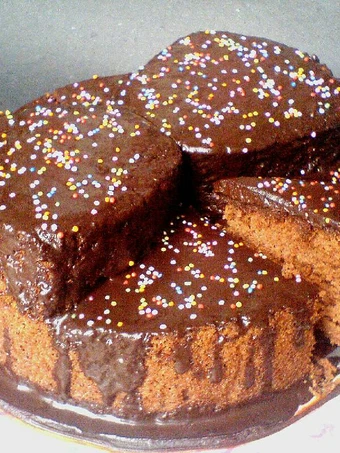 Langkah Gampang Membikin Resep  White Egg Chocolate Sponge Cake (bisa utk base cake ultah) yang Lezat, Menggugah Selera