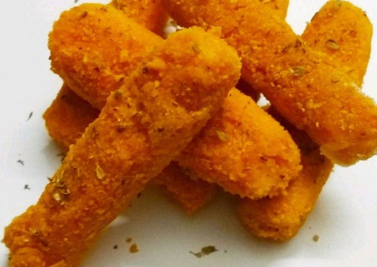 Steps to Prepare Speedy Mozzarella Nacho Sticks