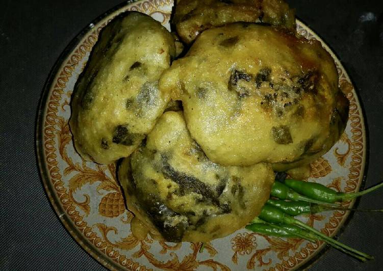 Tahu rolade daun singkong