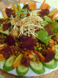 A picture of Veggie Salad.