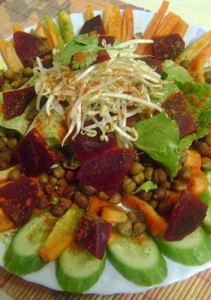 A picture of Veggie Salad.