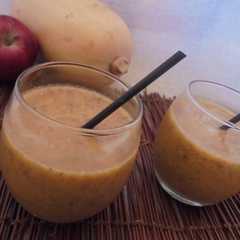 รูปของ Smoothie με πουρέ κολοκύθας